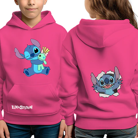 Poleron infantil - Stitch peluche 
