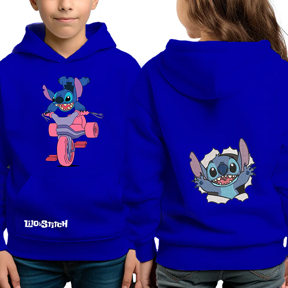 Poleron infantil - Stitch todo terreno  1