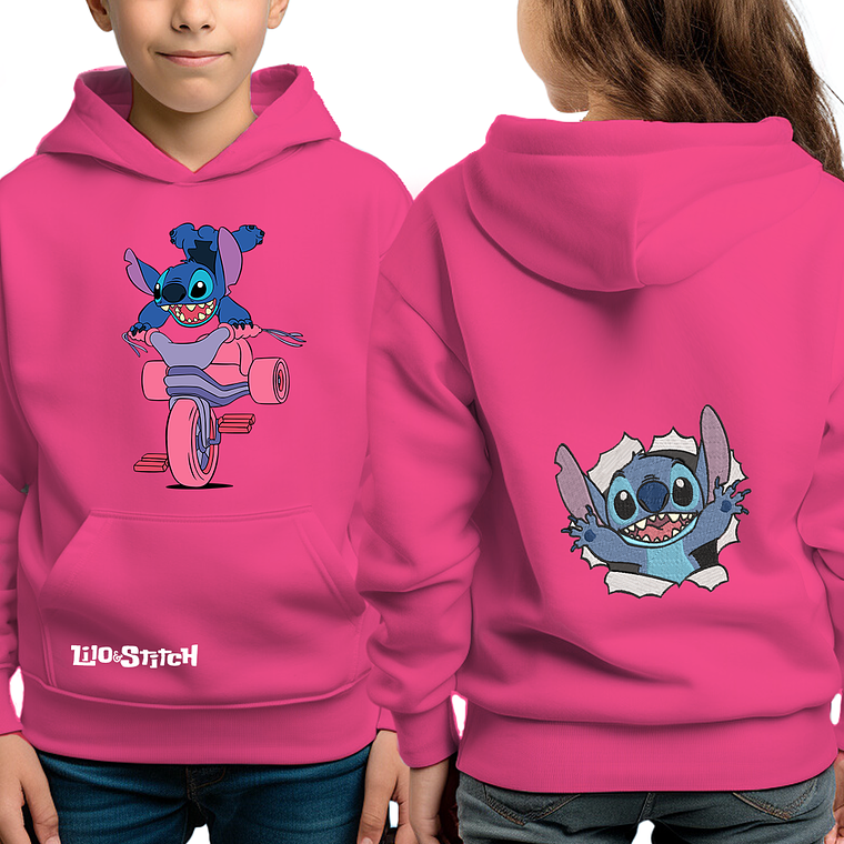 Poleron infantil - Stitch todo terreno  2