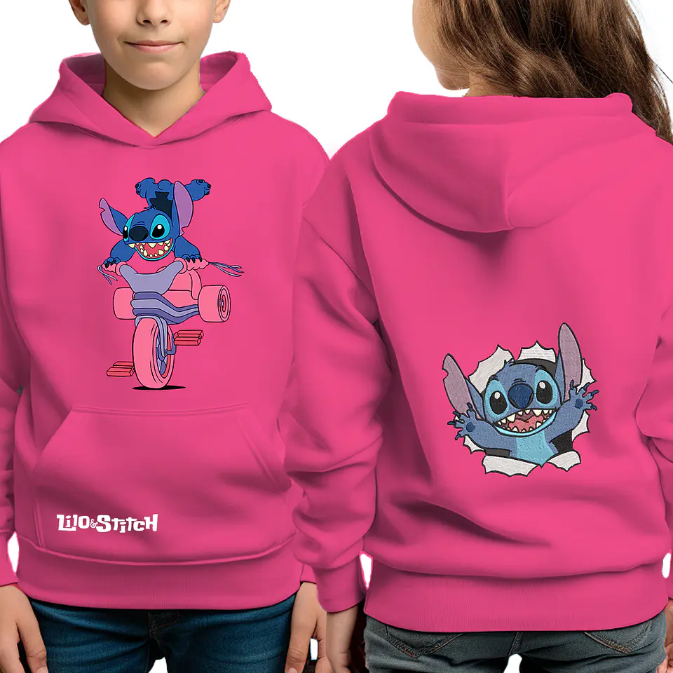 Poleron infantil - Stitch todo terreno  2