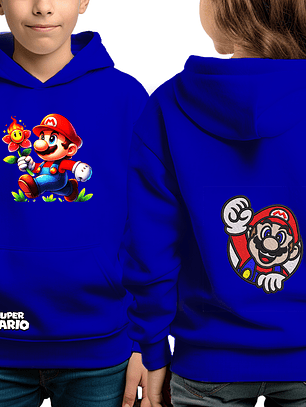 Mario Flor - poleron infantil 