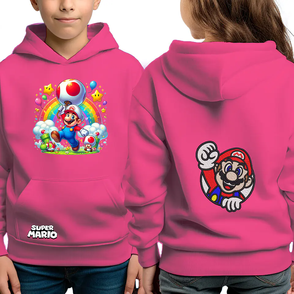 Mario Arcoíris - poleron infantil  2