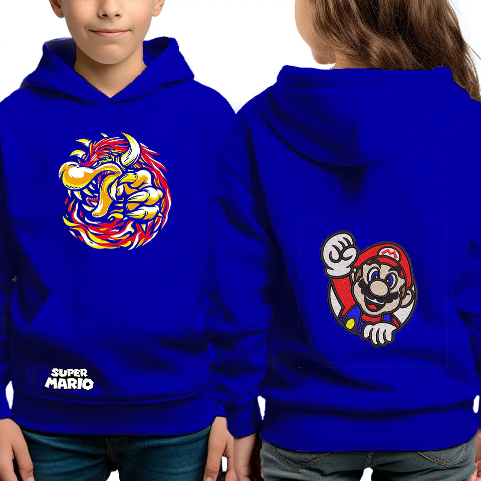 Mario Bowser - poleron infantil  1