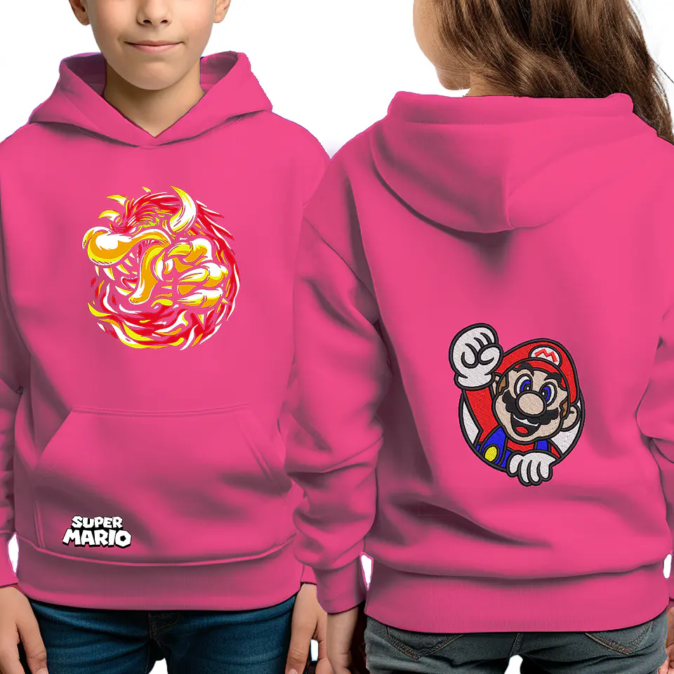 Mario Bowser - poleron infantil  2