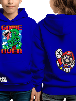 Planta Mario - poleron infantil 