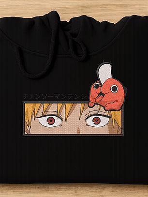 Denji - Chainsaw Man - Poleron anime 