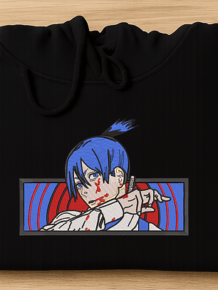 Aki HayaKama - Chainsaw Man - Poleron anime 