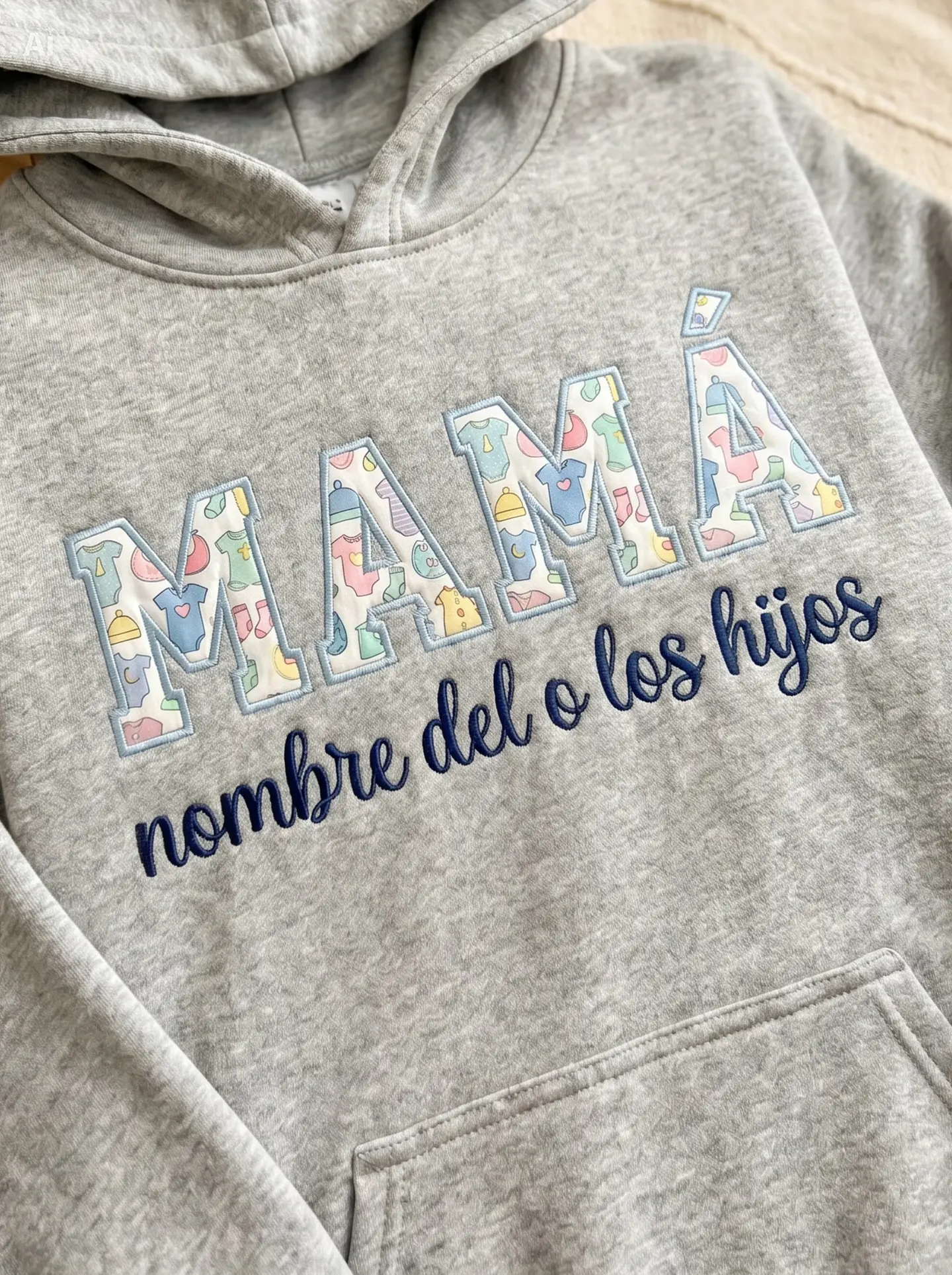 Polerones Personalizados con Ropa de tu Bebé | Prendas con Significado Chile 1