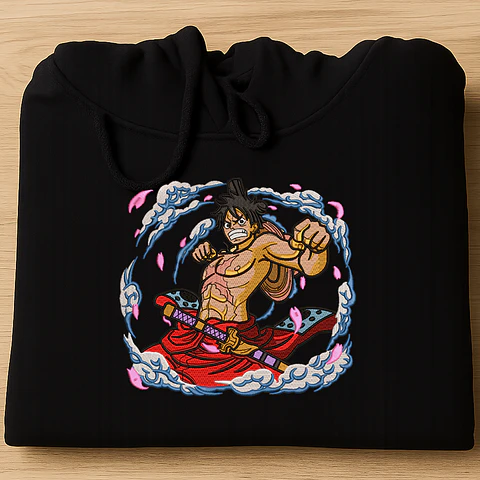  Monkey D. Luffy - One Piece - Poleron anime