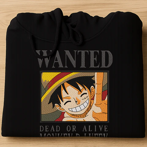  Monkey D. Luffy - One Piece - Poleron anime