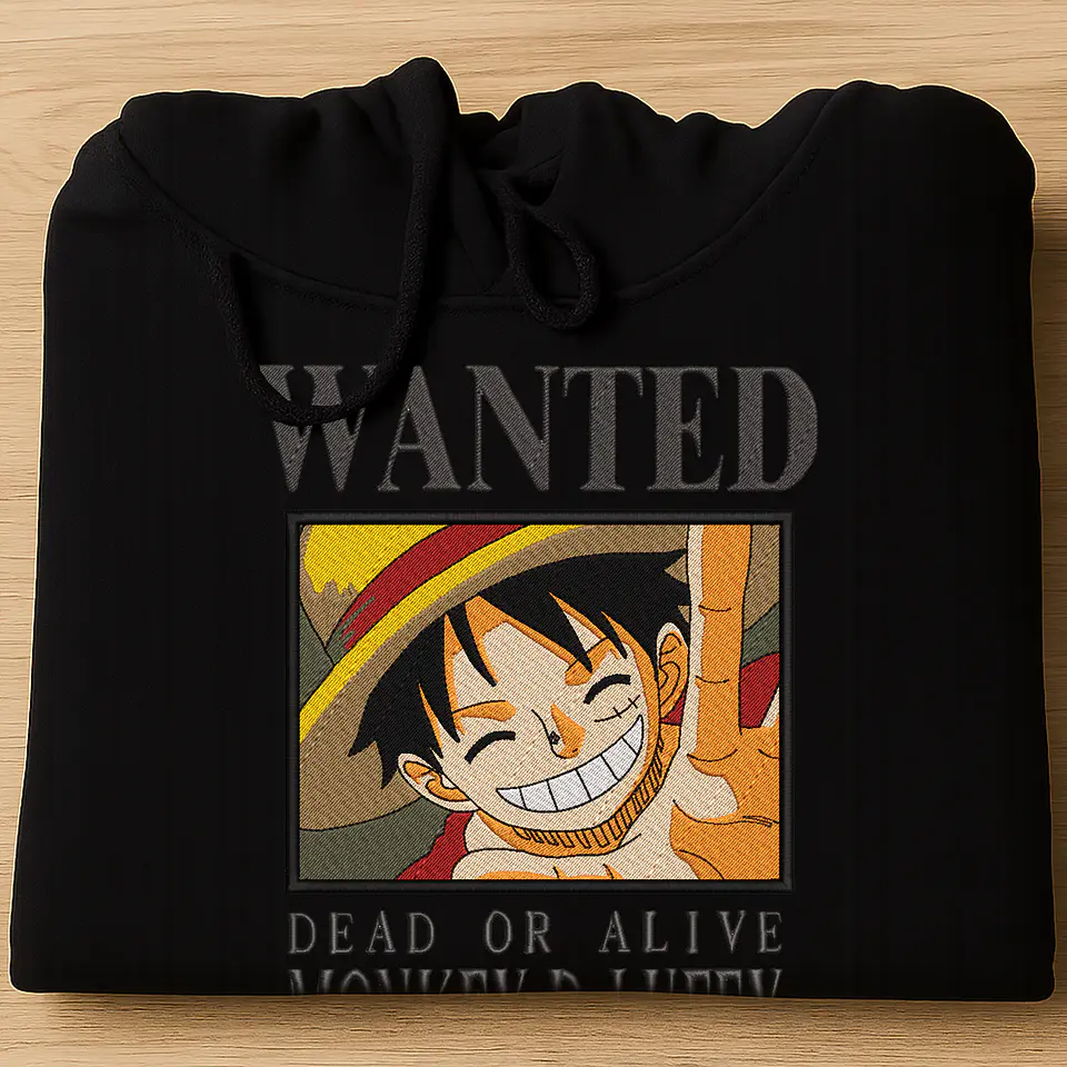  Monkey D. Luffy - One Piece - Poleron anime 1