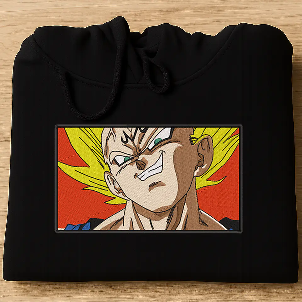 Majin Vegeta - Poleron anime  1