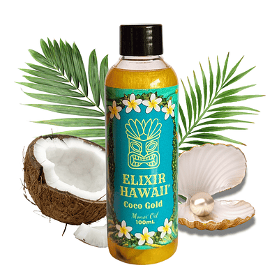 Elixir Hawaii Coco Oro Rostro, Cuerpo y Pelo Monoï 100ml