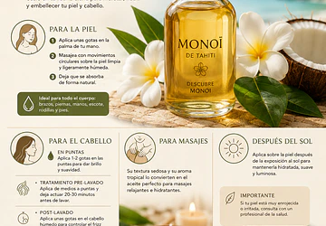 ¿Cómo usar el Monoi? Guía completa para cuidar tu piel y cabello