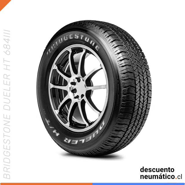 245/65R17 BRIDGESTONE 11T DUELER H/T 684 III