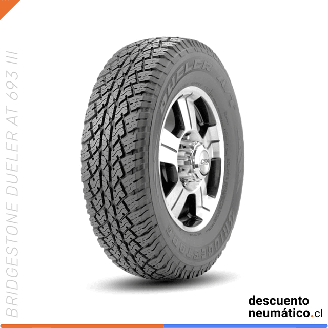 265/65R17 112S DUELER A/T 693 III
