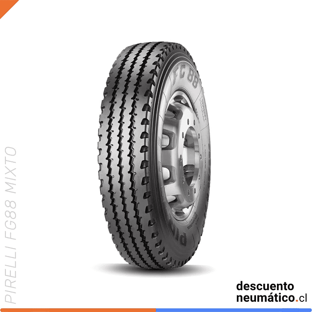 295/80R22.5 PIRELLI FG88 MIXTO