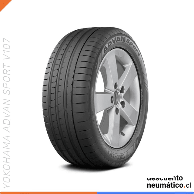 225/40R18 YOKOHAMA ADVAN SPORT V107 92Y ZR