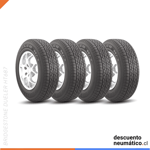 225/65R17 102H DUELER H/T 687