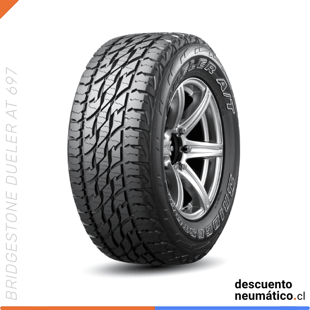 265/70R17 118/115S 8 DUELER A/T 697