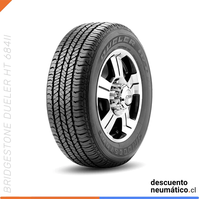 265/60R18 110H BRIDGESTONE DUELER HT 684 II ECO