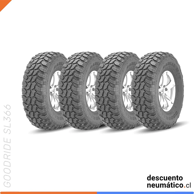 235/75R15 GOODRIDE SL366 8PR 110/107Q M/T