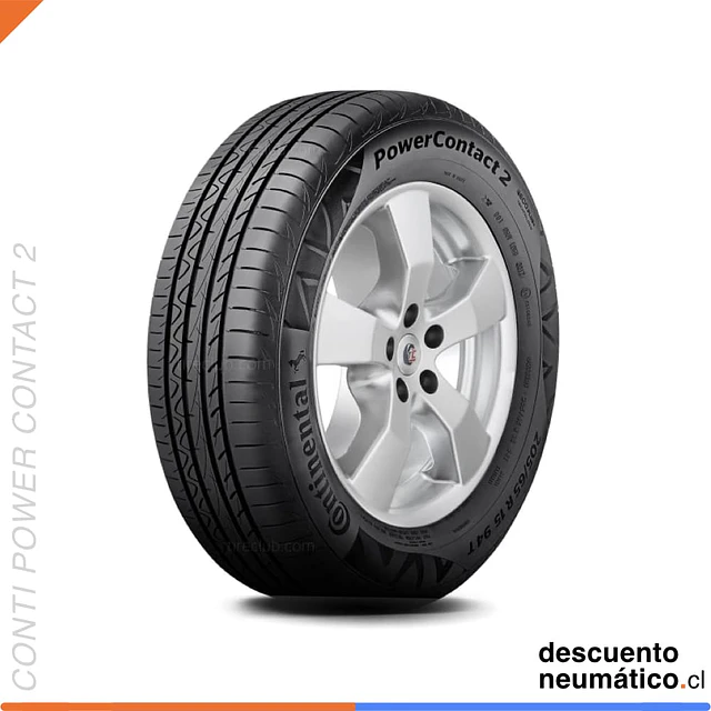 215/60R17 CONTINENTAL POWERCONTAC 2 96H