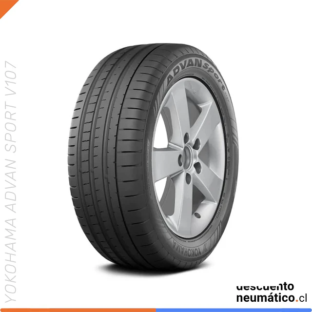 225/40R18 YOKOHAMA ADVAN SPORT V107 92Y ZR