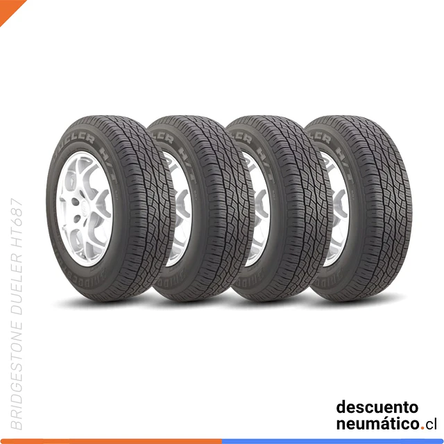 P225/70R16 101S DUELER HT 687