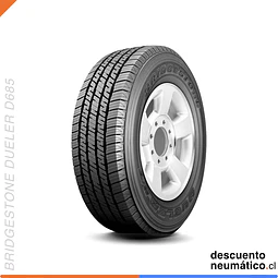 255/70R17 112T BRIDGESTONE DUELER D685 PR HT TL AR