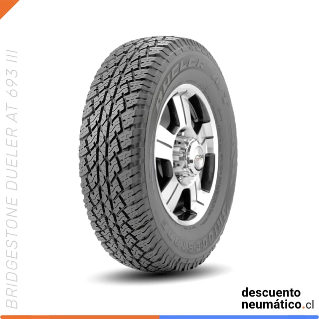 265/55R19 109V DUELER A/T 693III