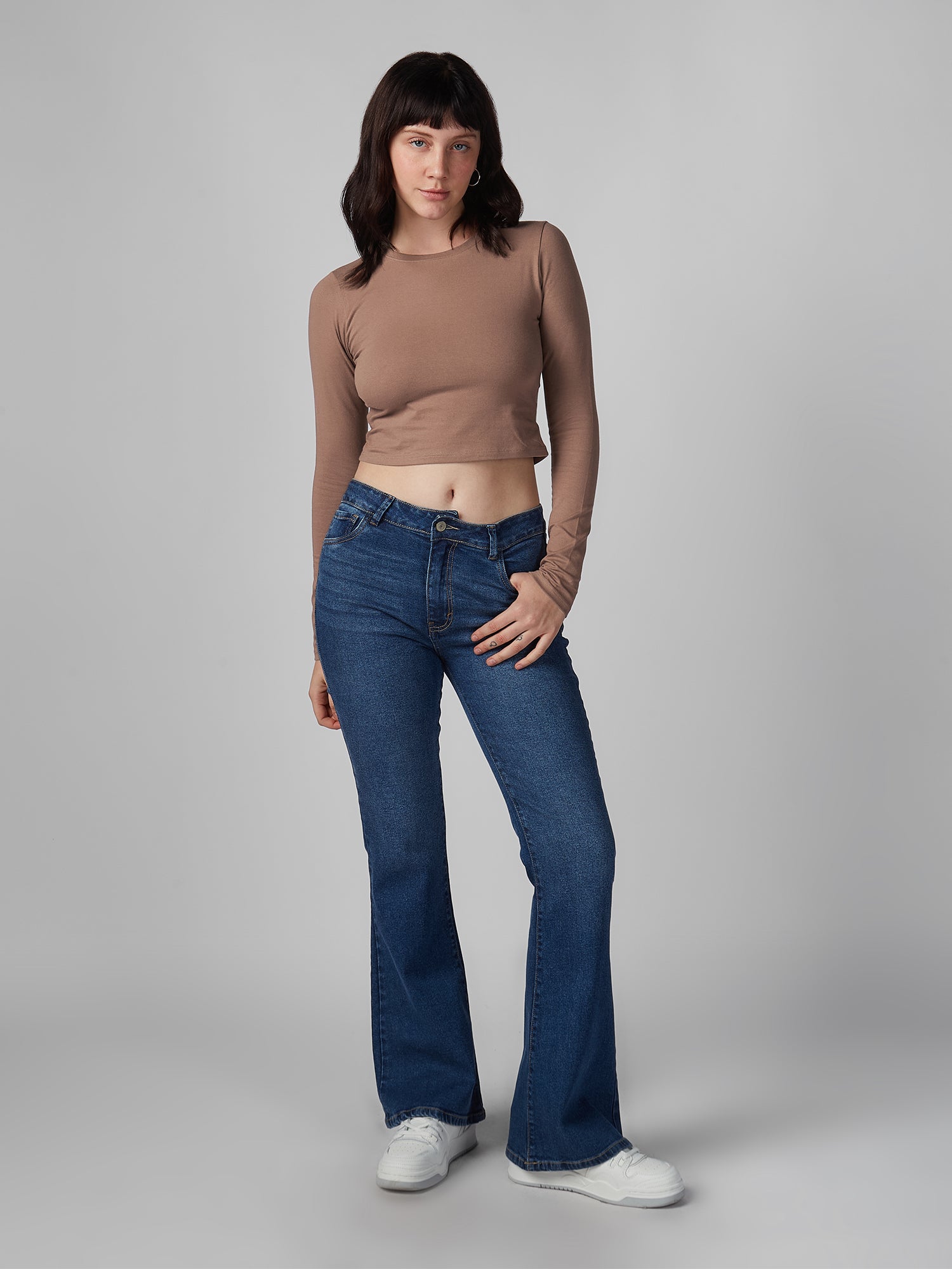 Jean para Mujer DVK FLARE MID RISE FLARE JEAN AZL 2