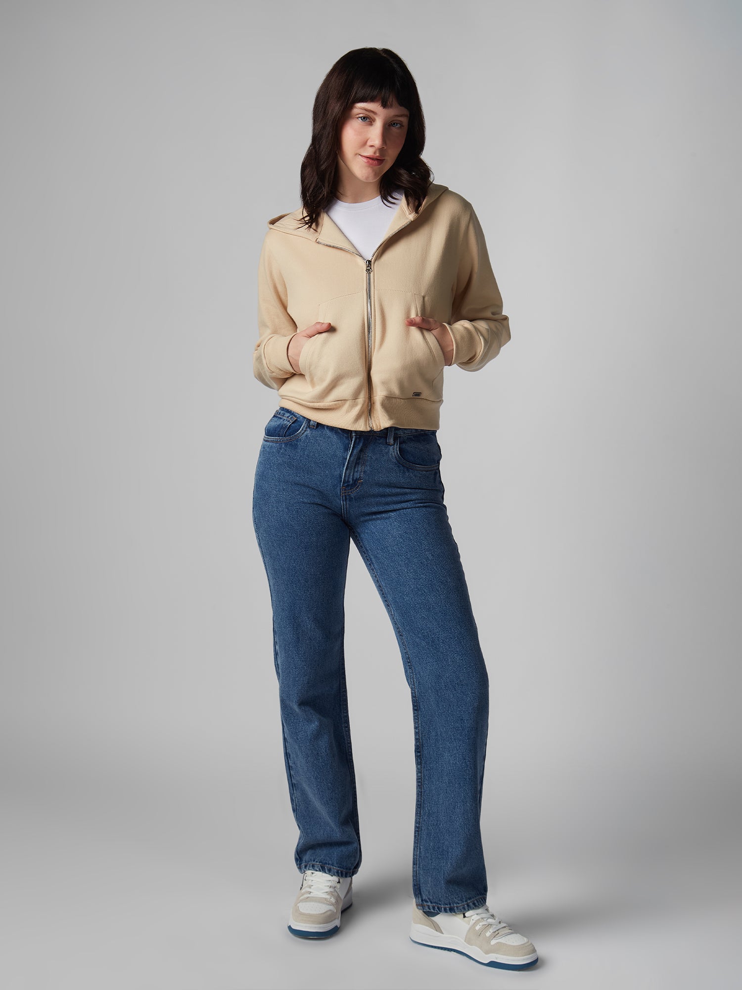 Jean para Mujer DVK REGULAR MID RISE REGULAR JEAN AZU 1