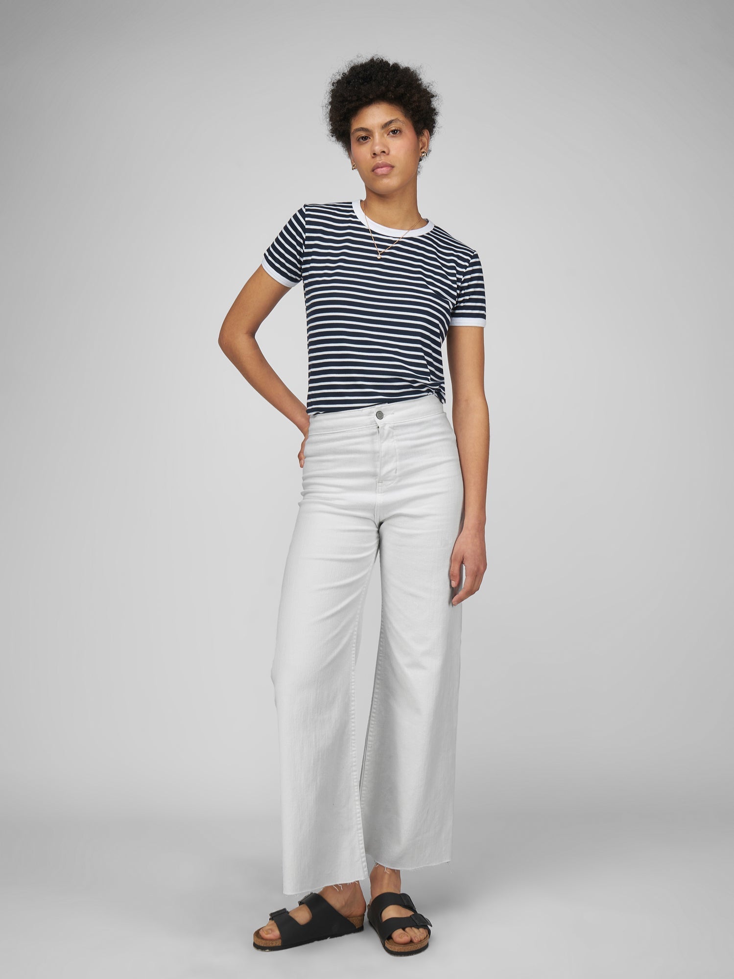 Jean para Mujer DVK STRAIGHT HIGH JEAN WHT 1