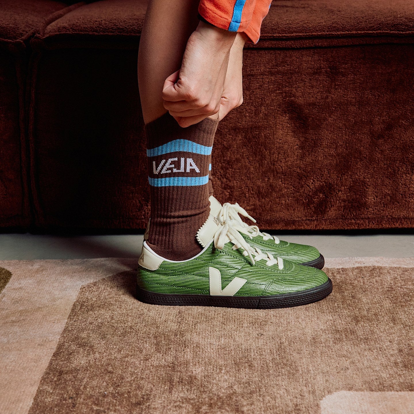 Zapatillas para Mujer VEJA PANENKA FU0221392A-W Verde 4