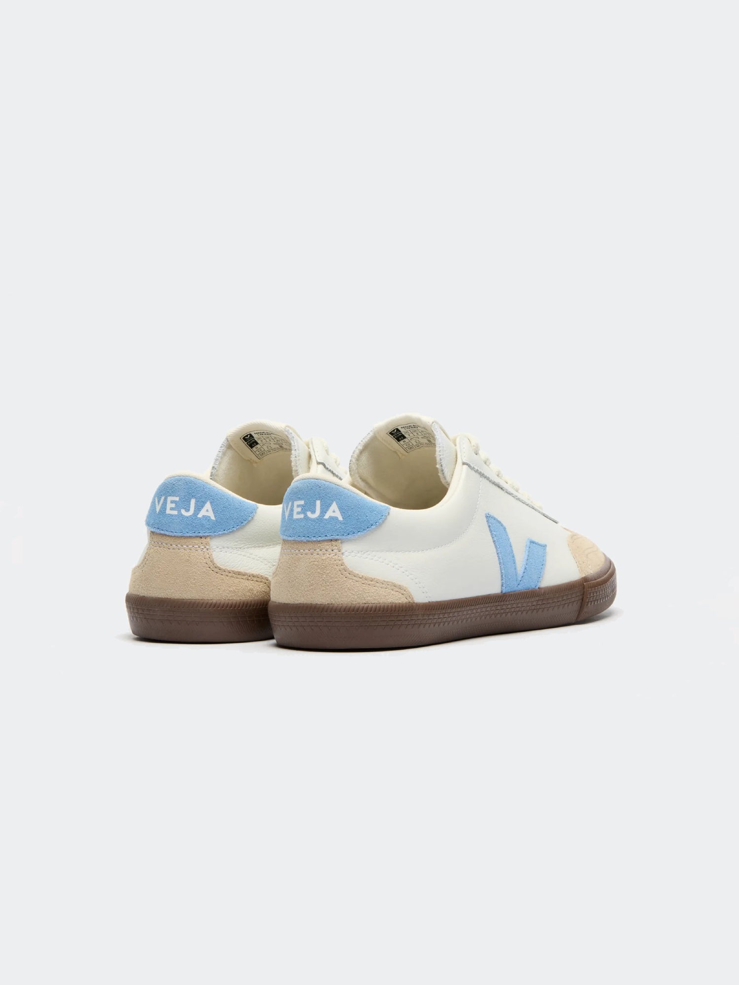 Zapatillas para Mujer VEJA VOLLEY Blanco Celeste 3