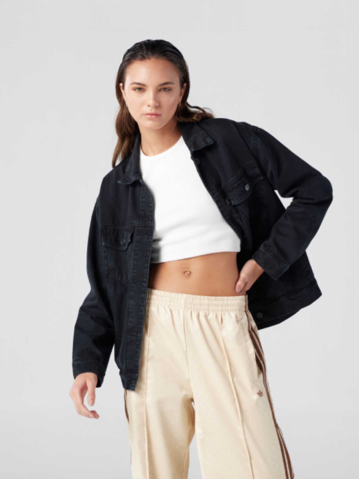 Casaca para Mujer DVK DENIM CASACA ALESKA NGR 1