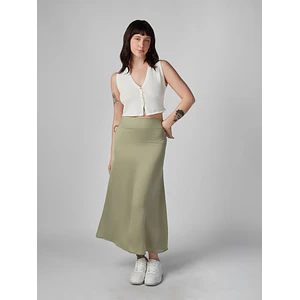 Falda para Mujer DVK MODA SOHO SATIN SKIRT VRD