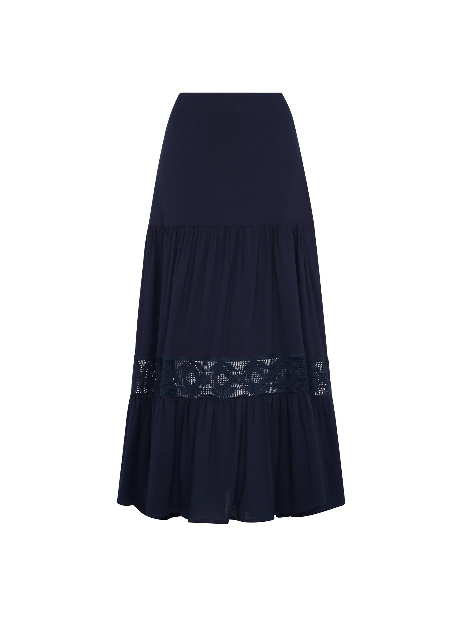 Falda para Mujer DVK MODA PORTOFINO LINEN SKIRT NVY 3
