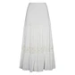 Falda para Mujer DVK MODA PORTOFINO LINEN SKIRT WHT - Miniatura 3