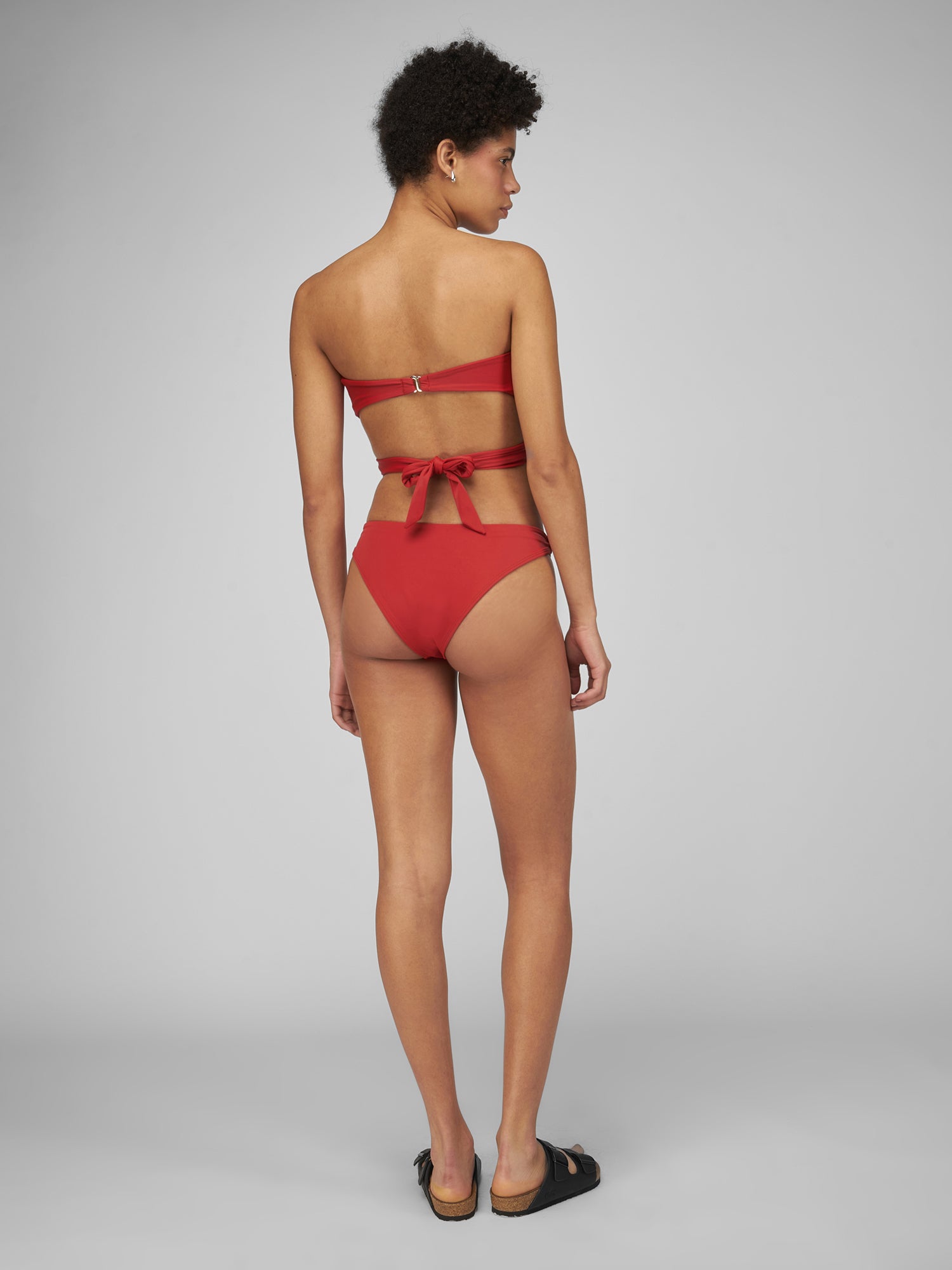 Ropa de Baño para Mujer DVK LOVE ISLAND BOTTOM RED 2