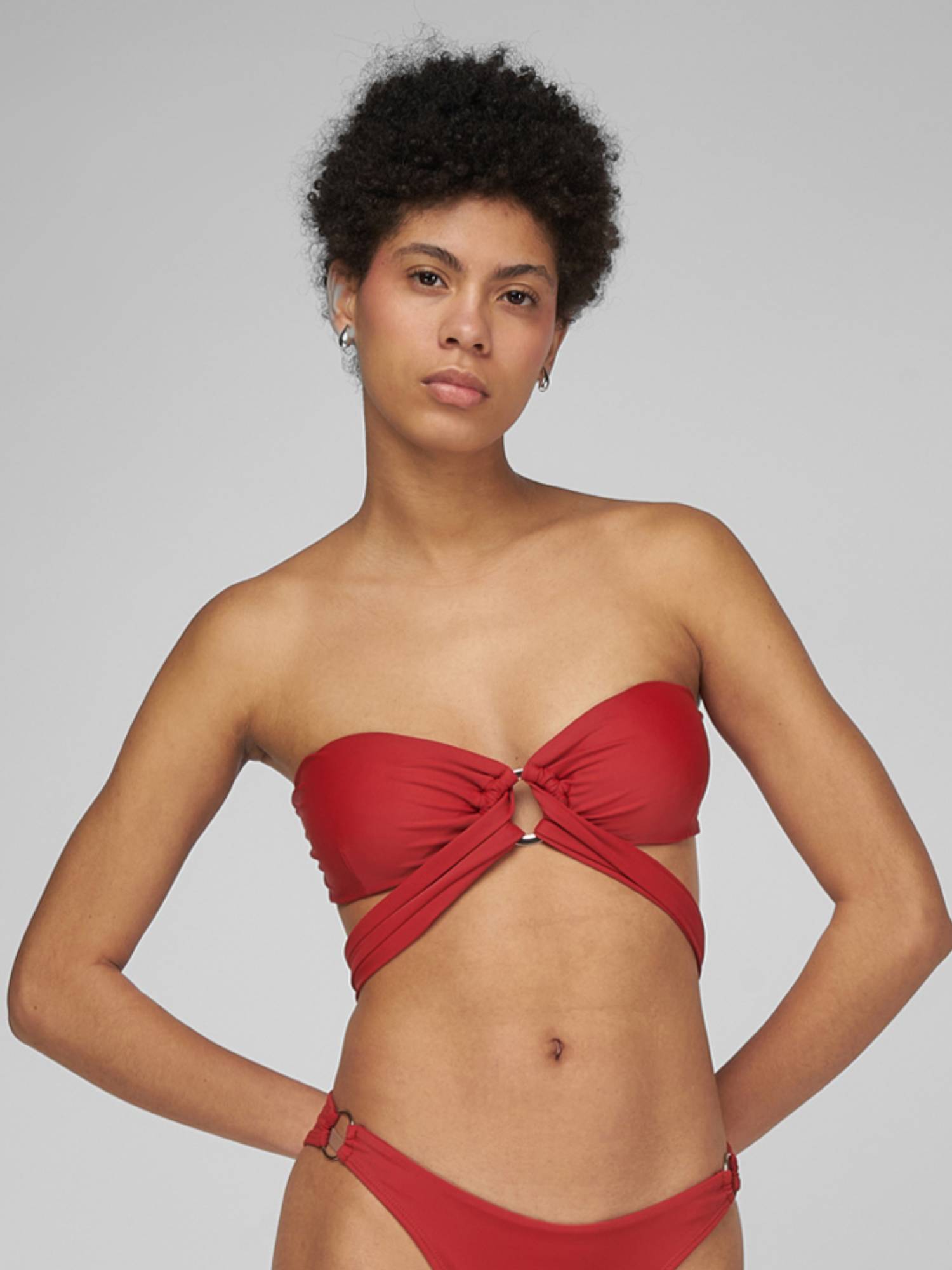 Ropa de Baño para Mujer DVK LOVE ISLAND TOP RED 1