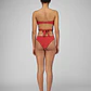 Ropa de Baño para Mujer DVK LOVE ISLAND TOP RED - Miniatura 2