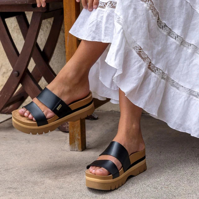 Sandalias para Mujer REEF CUSHION VISTA HIGHER BLK 4