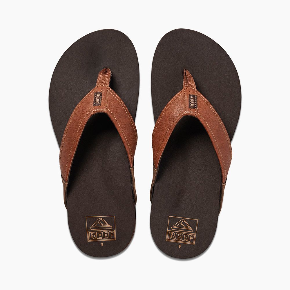 Sandalias para Hombre REEF BEACH REEF NEWPORT TAN 4