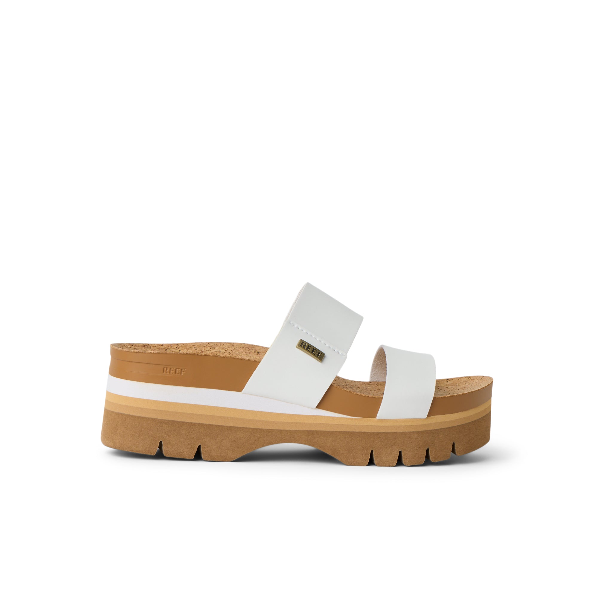 Sandalias REEF CUSHION VISTA HIGHER CJ0653 Blanco 1