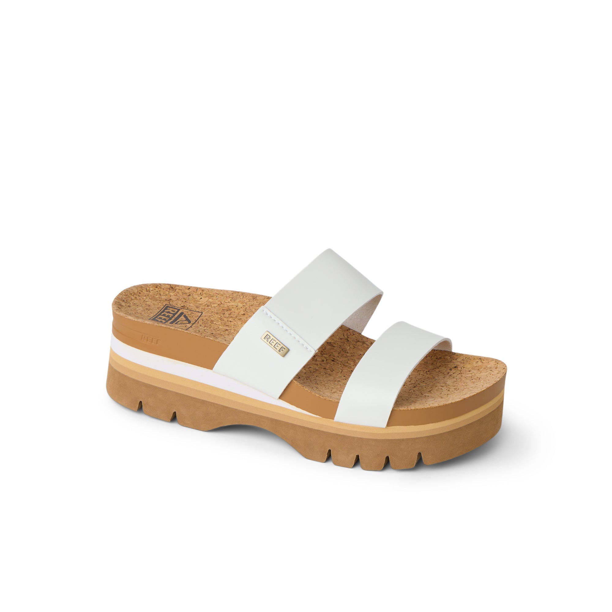 Sandalias REEF CUSHION VISTA HIGHER CJ0653 Blanco 4