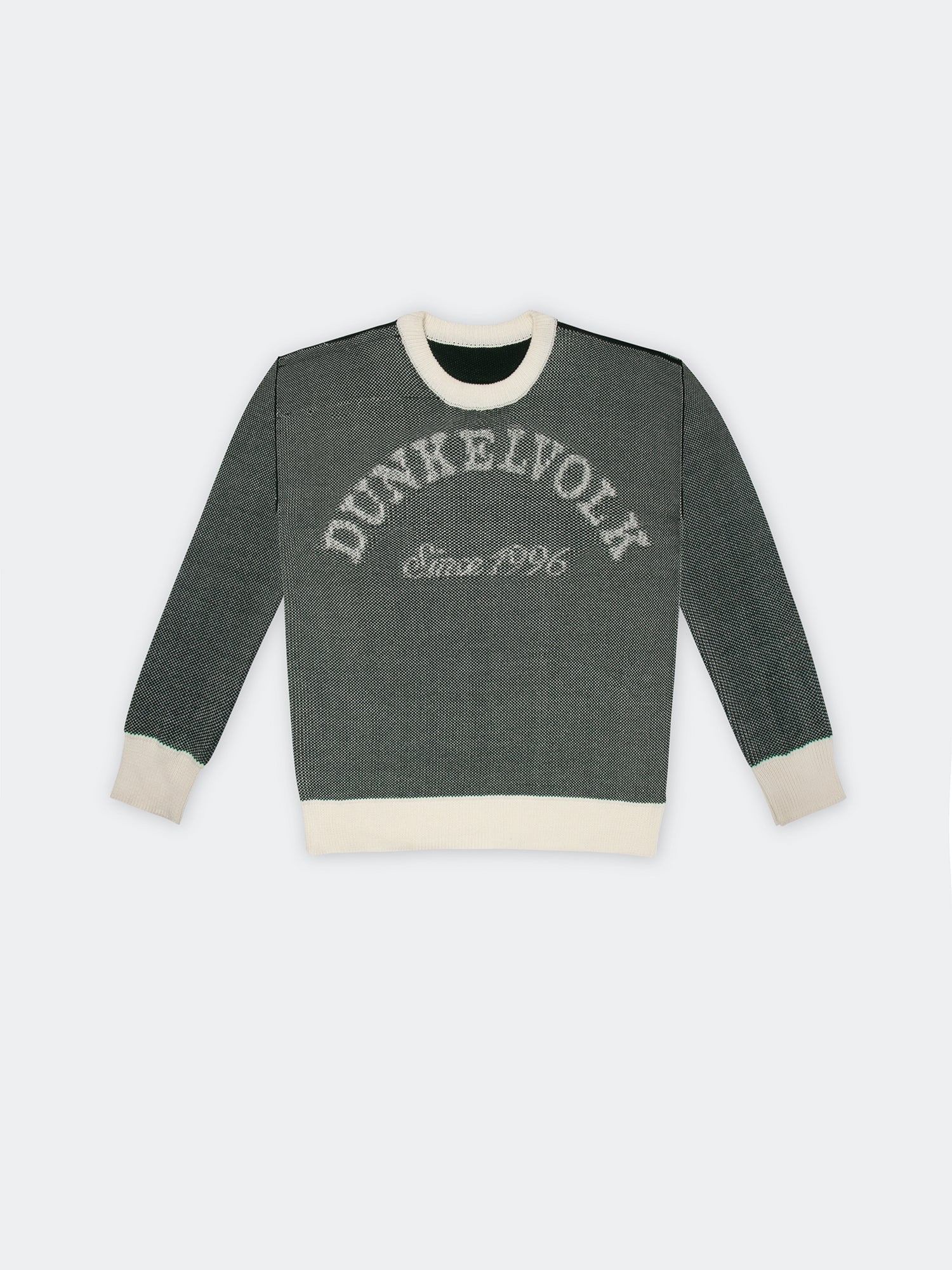 Chompa para Hombre DUNKELVOLK DSTW REVERSIBLE KNIT Verde 1