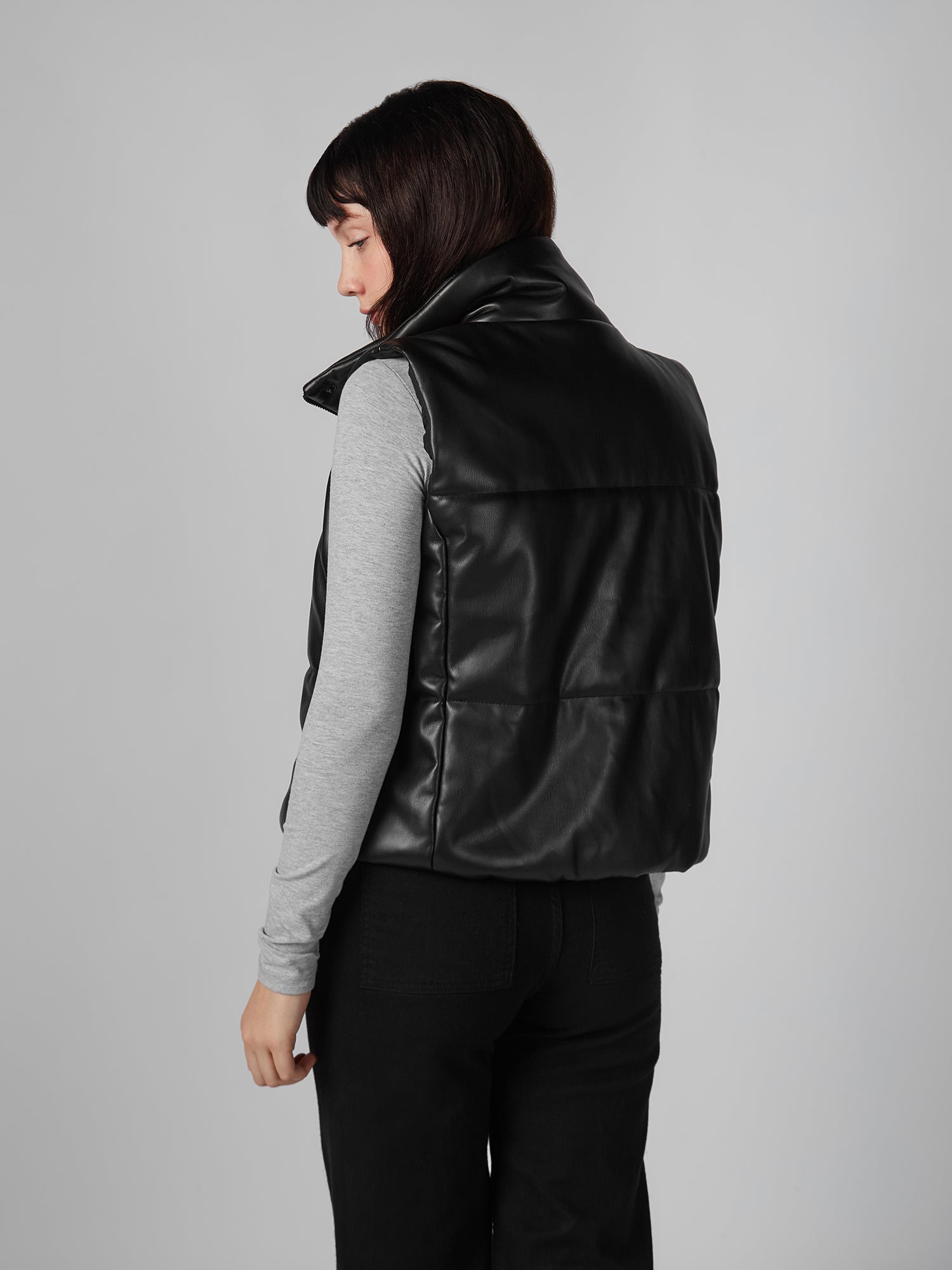 Chaleco para Mujer DVK PUFFER VALLEY GIRL VEST BLK 3