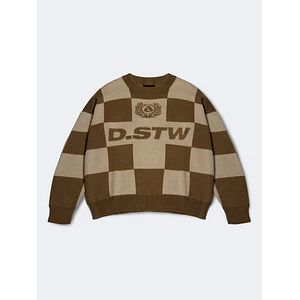 Chompa para Hombre DUNKELVOLK DUNK RACING KNIT Beige